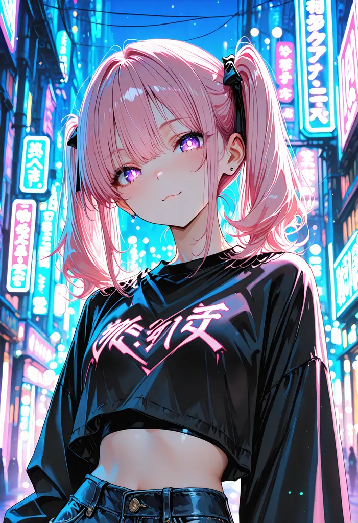 sena · neon street, crop top